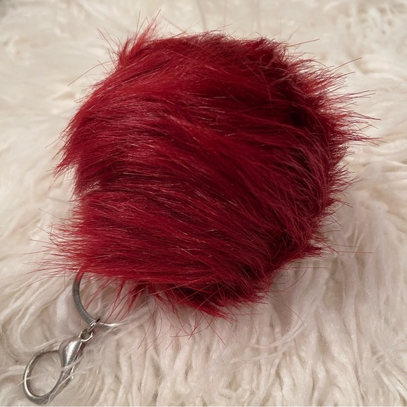 Hairy Maroon Key Chain - Picture 1 of 5